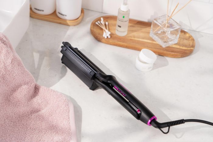 Плойка для створення локонів Ardesto Violet Pro, 90Вт, 170-210C, кераміка, чорний