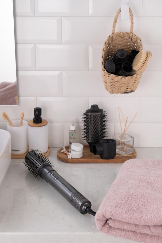 Фен-стайлер Ardesto Stein, 1200-1400Вт, 3 швидкості, 3 темп.режими, іонизація, сірий