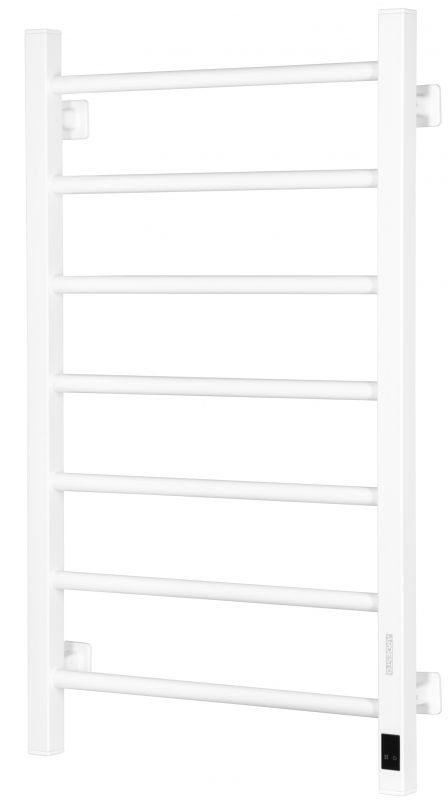 Рушникосушка Ardesto електрична  SMART, 480x800мм, таймер-регулятор, сталь, ліве підключення, білий