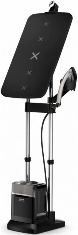 Прасувальна система Tefal IXEO Power, 2170Вт, 1100мл, паровий удар -350гр, постійна пара - 100гр, з дошкою для прасування, нерж. сталь, чорно-сірий