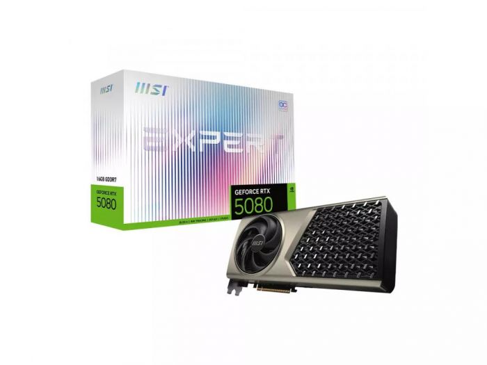 Відеокарта MSI GeForce RTX 5080 16GB GDDR7 EXPERT OC