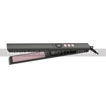 Випрямляч ARDESTO Pink Touch, 68Вт, 150-230C, кераміка, широкий, сірий+рожевий