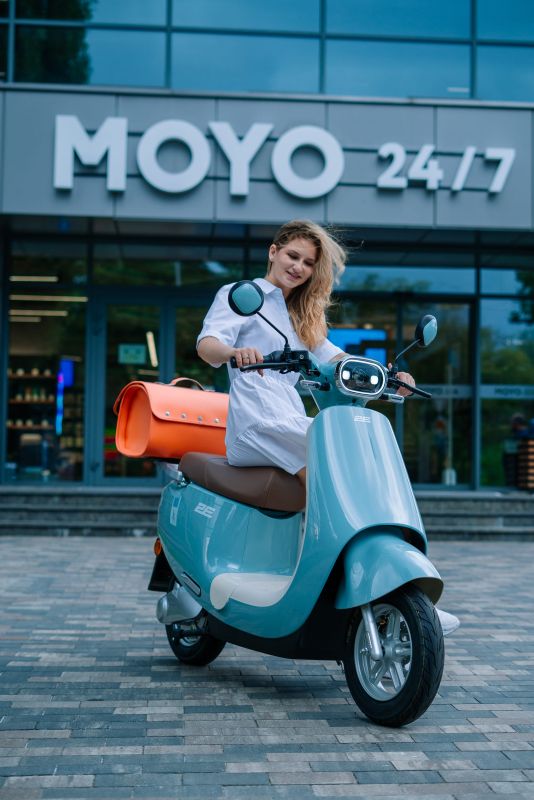 Електроскутер 2E MQ6, синій