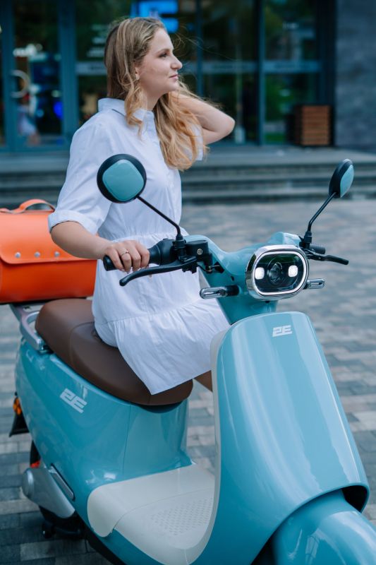 Електроскутер 2E MQ6, синій