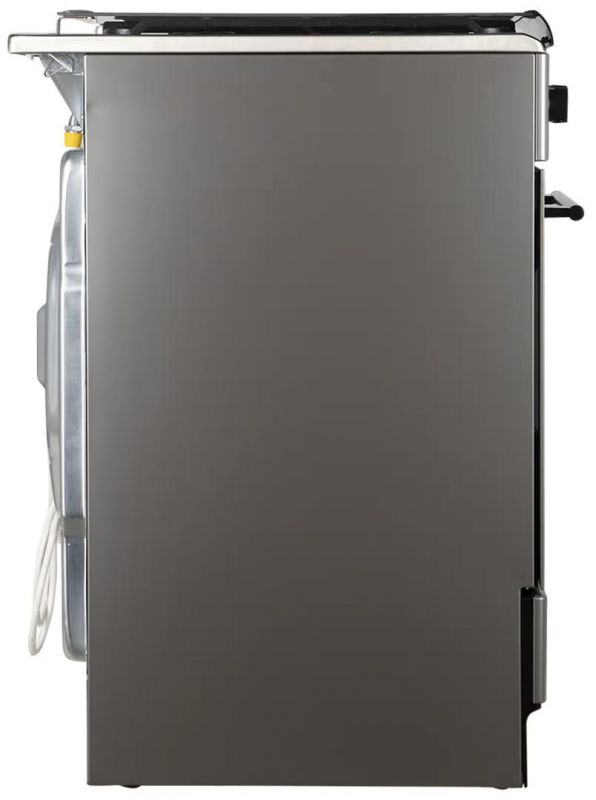 Плита Hansa комбінована, 62л, 50x60см, дисплей, конвекція, чавун, нерж