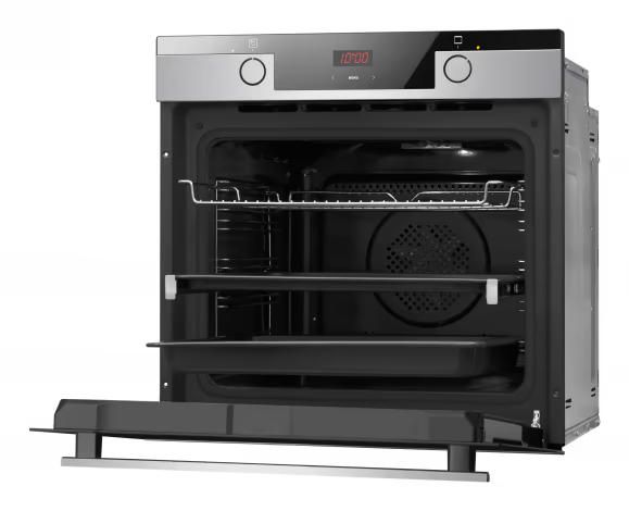 Духова шафа Hansa електрична, 77л, A, дисплей, конвекція, нерж