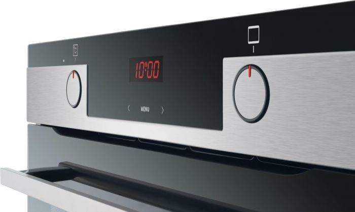 Духова шафа Hansa електрична, 77л, A, дисплей, конвекція, нерж