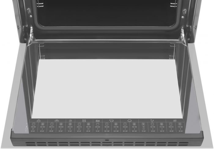 Духова шафа Hansa електрична, 65л, A, дисплей, конвекція, бежевий