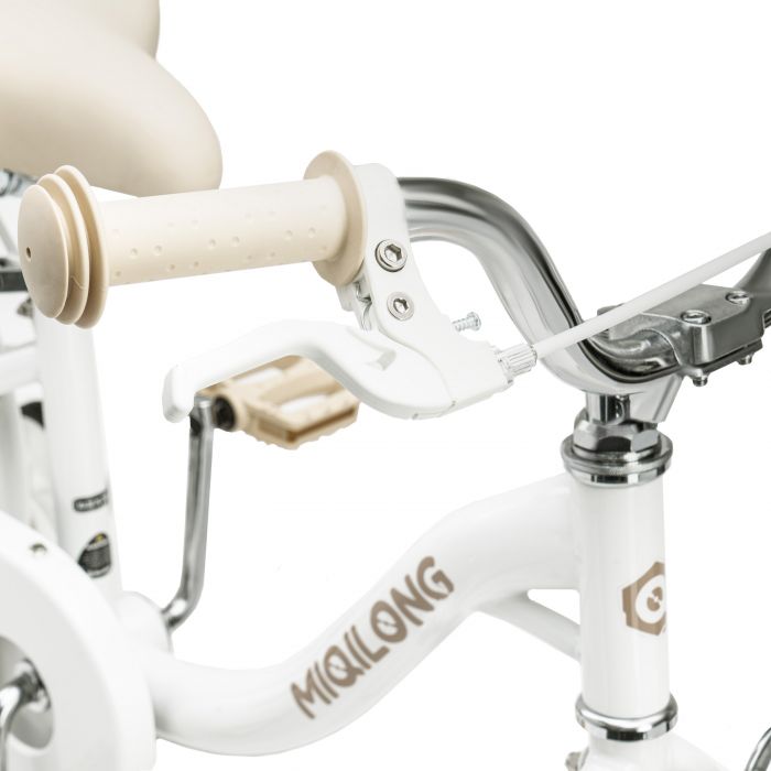 Дитячий велосипед Miqilong LS 12" білий