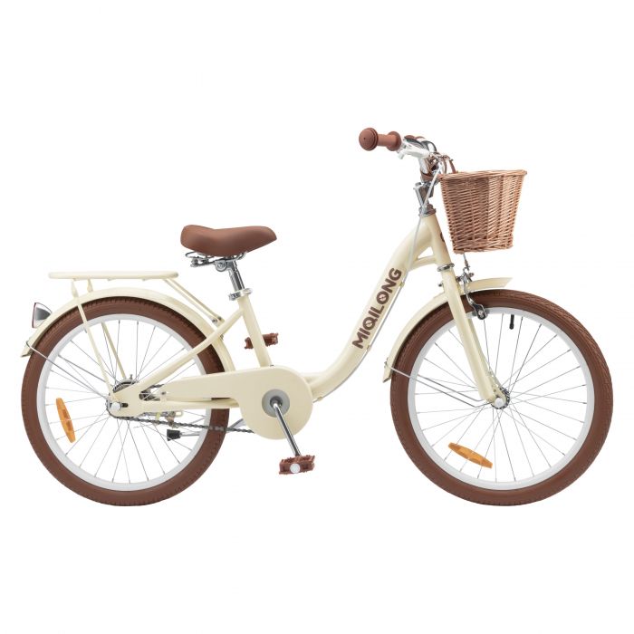 Дитячий велосипед Miqilong LS 20" бежевий