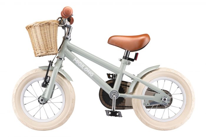 Дитячий велосипед Miqilong RM 12" оливковий