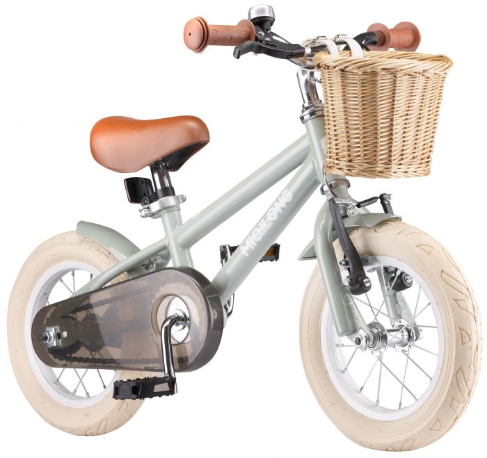 Дитячий велосипед Miqilong RM 12" оливковий