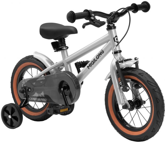 Дитячий велосипед Miqilong ST 12" сріблий