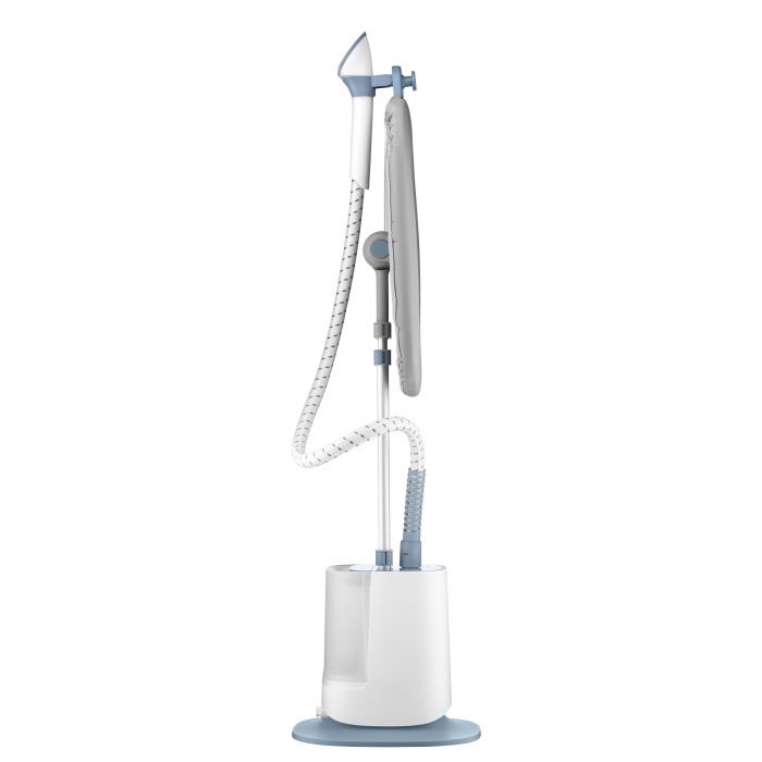 Відпарювач ARDESTO вертикальний IR-S18B, 1800Вт, 1800мл, дошка, нерж. сталь, білий+сірий