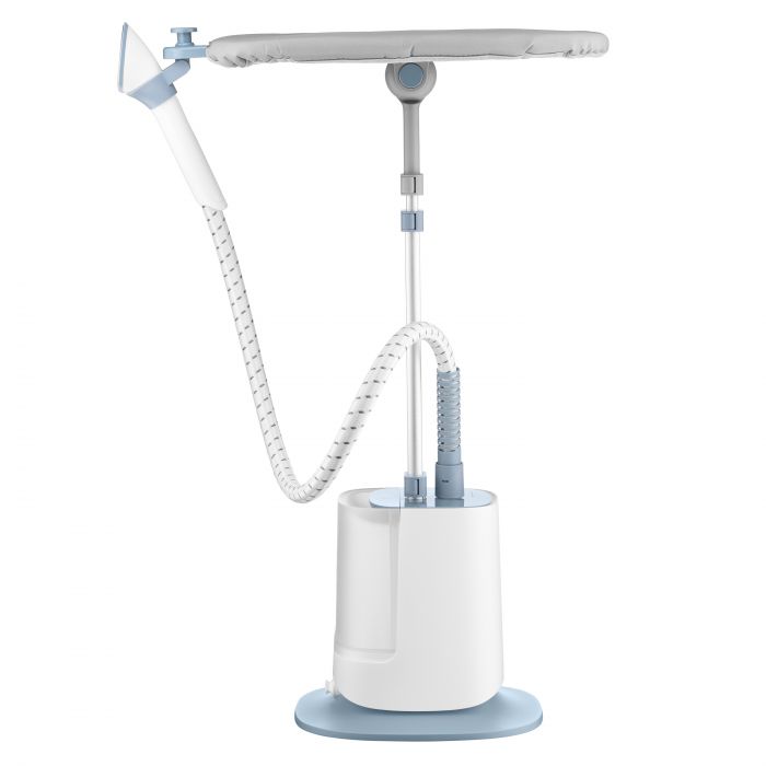 Відпарювач ARDESTO вертикальний IR-S18B, 1800Вт, 1800мл, дошка, нерж. сталь, білий+сірий