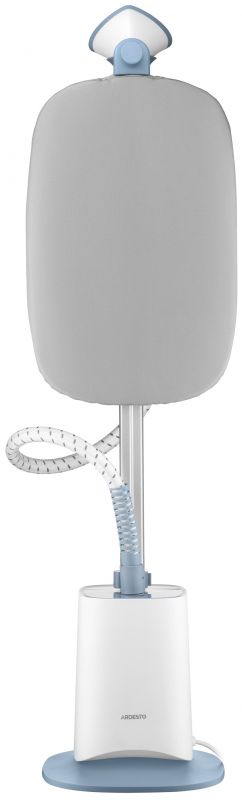 Відпарювач ARDESTO вертикальний IR-S18B, 1800Вт, 1800мл, дошка, нерж. сталь, білий+сірий