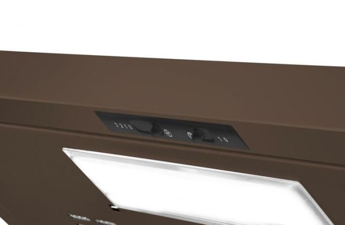 Витяжка Hansa пласка, 50см, 170м.куб/год., коричнева