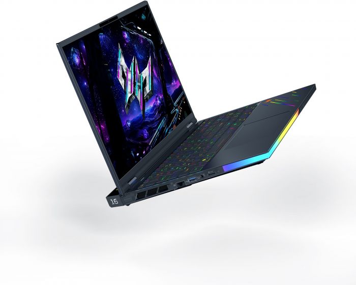 Ноутбук Acer Predator Helios 16 PH16-73 16" OLED, Intel U9-275HX, 64GB, F2TB, NVD5090-24, Win11P, чорний