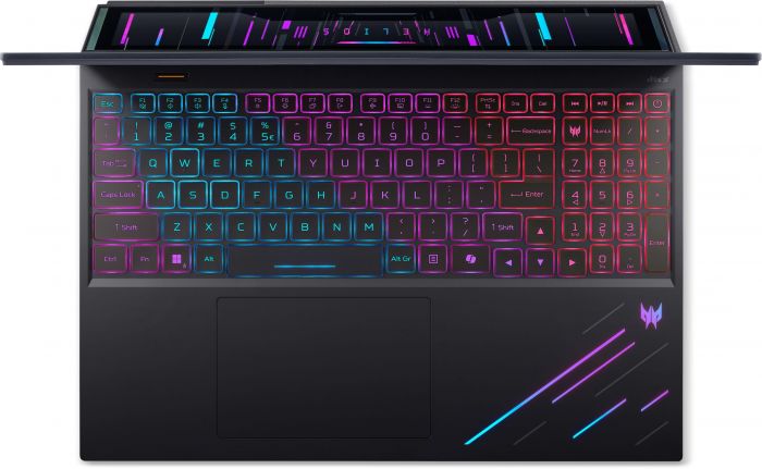 Ноутбук Acer Predator Helios 16 PH16-73 16" OLED, Intel U9-275HX, 64GB, F2TB, NVD5090-24, Win11P, чорний