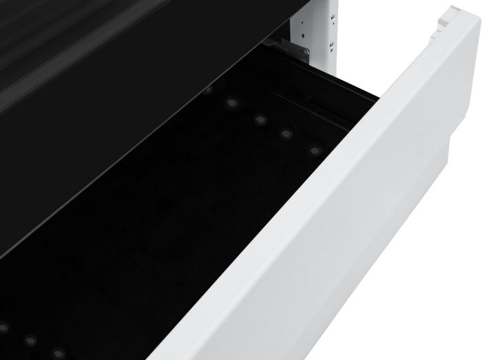 Плита Hansa з комбі. вар. поверхнею, 50х60см, 65л, емаль, газ контр., білий