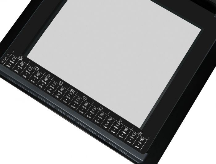 Плита Hansa з комбі. вар. поверхнею, 50х60см, 65л, емаль, газ контр., білий