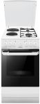 Плита Hansa з комбі. вар. поверхнею, 50х60см, 65л, емаль, газ контр., білий