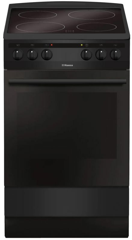 Плита електрична Hansa, 50х60см, 65л, чорний