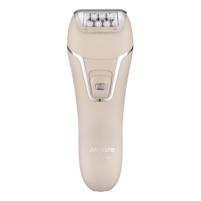 Епілятор ARDESTO 2в1 Pearl Cream LESH-Y700PERL, пінцетний, акумул., пінцет.-18, сух., насадок-2, бежевий