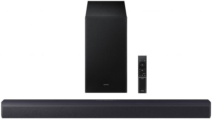 Саундбар Samsung HW-B450F 300Вт, 2.1, BT, USB, HDMI-ARC, саб, DTS Dolby 2ch, чорний