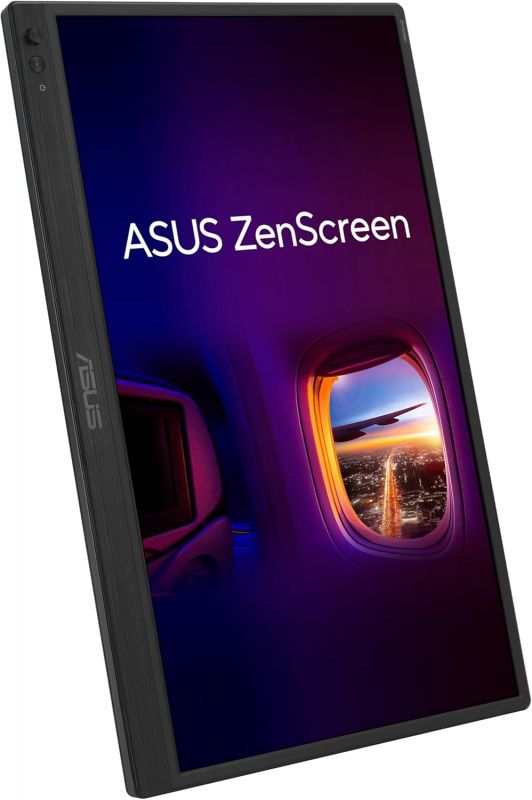 Монітор портативний Asus 15.6" ZenScreen MB169CK mHDMI, 2xUSB-C, IPS, Cover