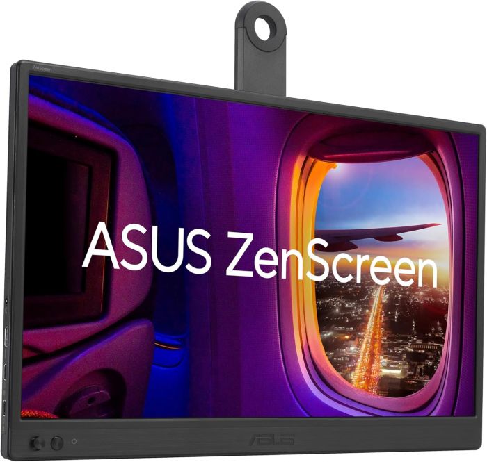 Монітор портативний Asus 15.6" ZenScreen MB169CK mHDMI, 2xUSB-C, IPS, Cover