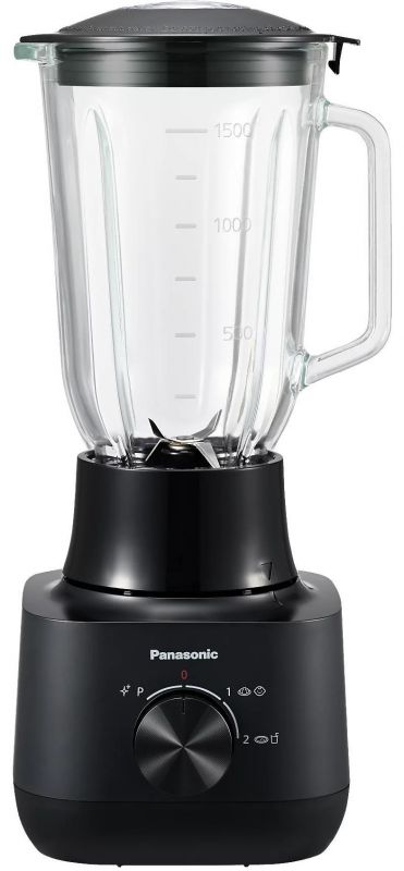 Блендер Panasonic стаціонарний, 450Вт, чаша-2000мл, млин., для спецій, чорний