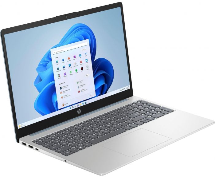 Ноутбук HP 15-fd0128ua 15.6" FHD IPS AG, Intel i5-1334U, 16GB, F512GB, UMA, DOS, синій