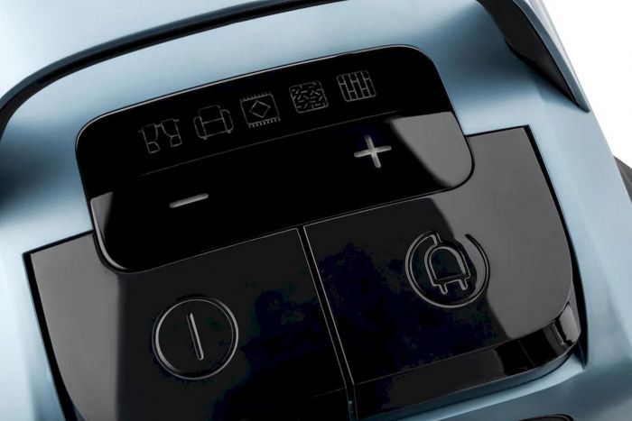 Пилосос Gorenje мішковий, 800Вт, 3л, вага-7.6кг, HEPA, індикатор, телескоп, сенсорне упр, сіро-зелений