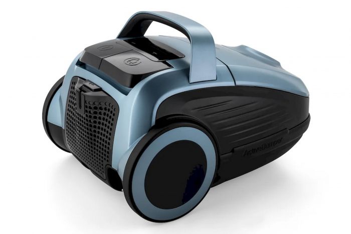 Пилосос Gorenje мішковий, 800Вт, 3л, вага-7.6кг, HEPA, індикатор, телескоп, сенсорне упр, сіро-зелений