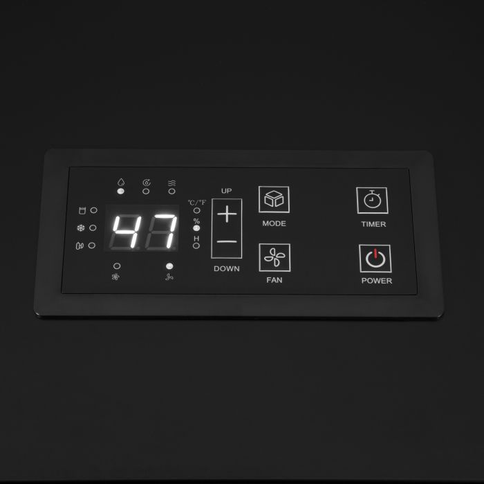 Осушувач повітря промисловий 2E Air Master 150Pro 150л/добу 400м кв 950м куб/год 1500Вт LCD дисплей ел.керування таймер IP22