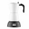 Кавоварка Ardesto електрична гейзерна  0.3л, мелена, білий