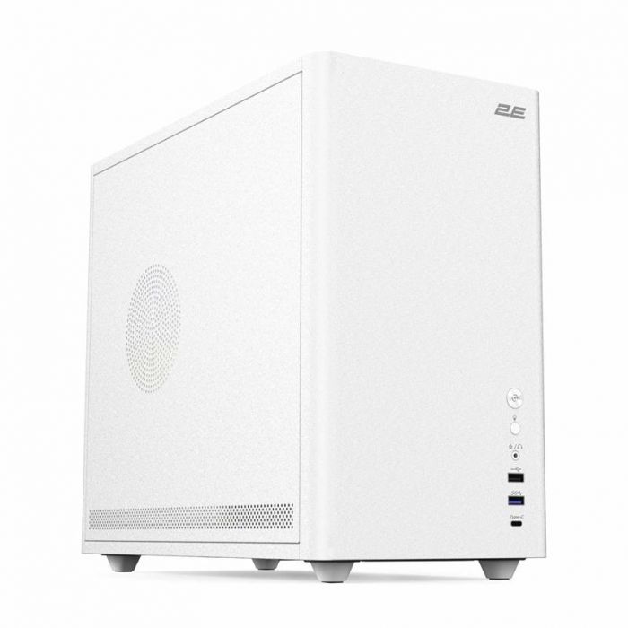 Корпус 2E Credo Metal V350W без БЖ, 1xUSB3.0, 1х USB 2.0, 1xUSB Type-C, 3x120мм, VGA 350мм, LCS ready, контролер з пультом, mATX, білий