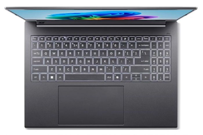 Ноутбук Acer Aspire 16 A16-52M 16" WUXGA IPS, Intel U7-256V, 16GB, F512GB, UMA, Win11, сірий