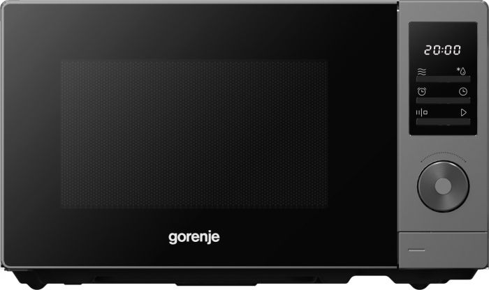 Мікрохвильова піч Gorenje, 20л, електр. керув., 700Вт, дисплей, нерж