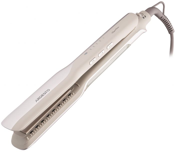 Випрямляч ARDESTO Pearl Cream, 50Вт, 140-230C, кераміка, з функцією подачі пару, бежевий