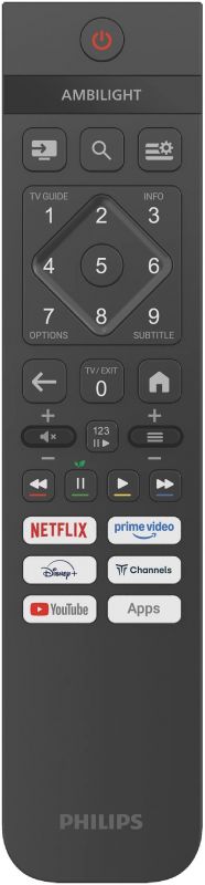 Телевізор 32" Philips LED HD 60Hz Smart Titan OS Black