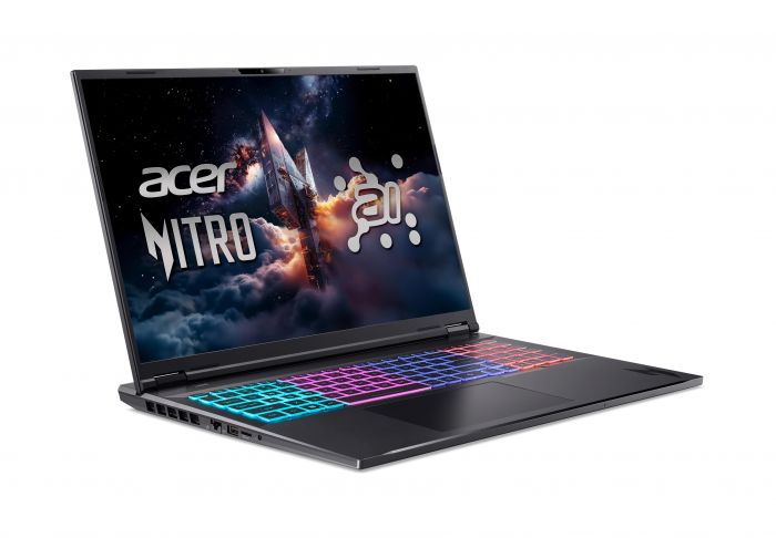 Ноутбук Acer Nitro 18 AN18-61 18" WQXGA IPS, AMD R7-350, 32GB, F1TB, NVD5070Ti-12, Lin, чорний