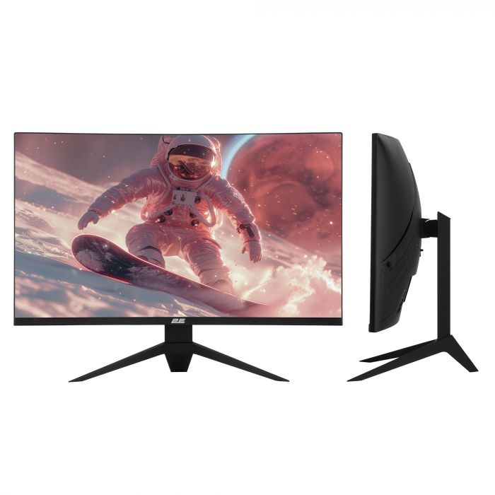 Монітор 2E GAMING 27" G2725BV HDMI, DP, VA, 2560x1440, 180Hz, 1ms, CURVED, FreeSync