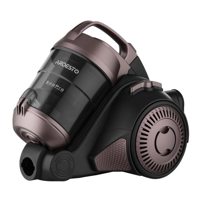 Пилосос ARDESTO контейнерний, 700Вт, конт пил -2.5л, НЕРА, чорно-бронзовий