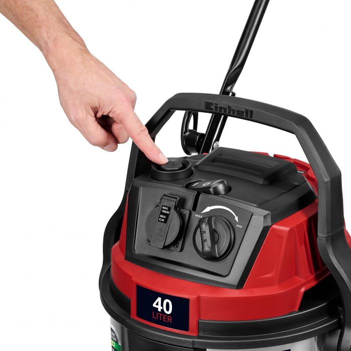 Пилосос професійний Einhell TE-VC 4090 SACL 1150Вт 225мБар 40л 10.1кг
