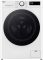 Пральна машина LG фронтальна, 10кг, 1400, A, 57см, дисплей, пара, інвертор, білий