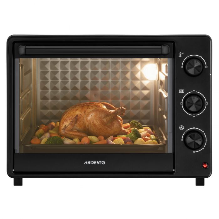Піч електрична ARDESTO, 32л, 1525Вт, механіч., чорний