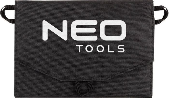 Генератор бензиновий Neo Tools 230В, 2.8/3кВт, електростартер, 45кг + Портативний зарядний пристрій сонячна панель 90-140