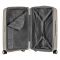 Набір валіз 2E, Aero, поліпропілен, (L+M+S), TSA, 4 колеса, EXP, сіро-коричневий